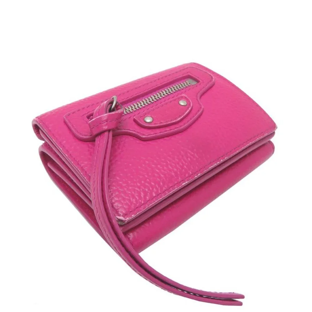 Balenciaga Trifold Wallet Neo Classic Mini - Picture 3 of 9